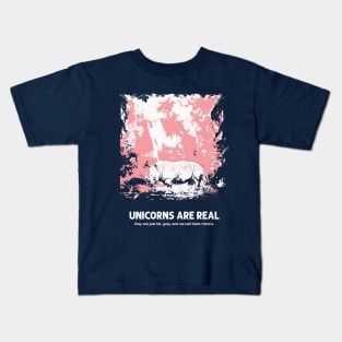 unicorns are real Kids T-Shirt